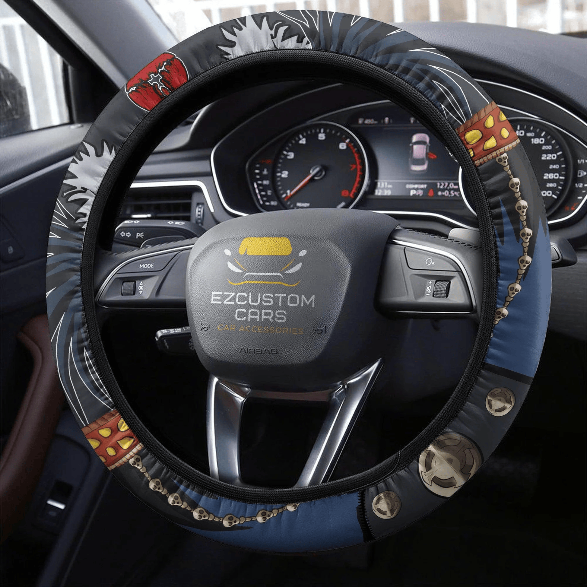 Ryuk Death Note Anime Steering Wheel Cover Custom Anime Car Accessories