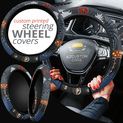Ryuk Death Note Anime Steering Wheel Cover Custom Anime Car Accessories