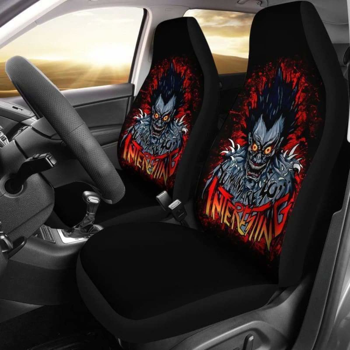 Ryuk Shinigami Death Note Car Seat Covers Universal Fit 051312