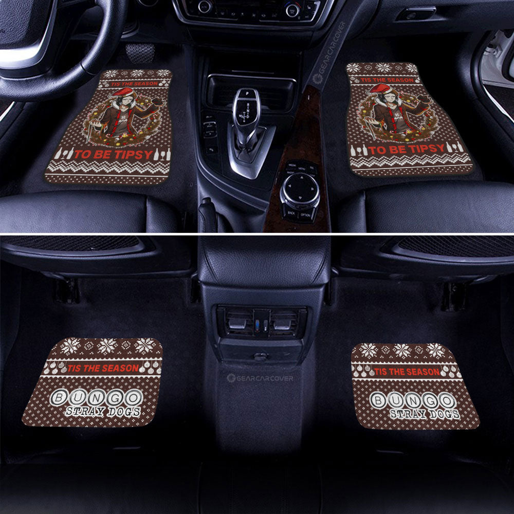 Ryunosuke Akutagawa Car Floor Mats Custom Car Accessories