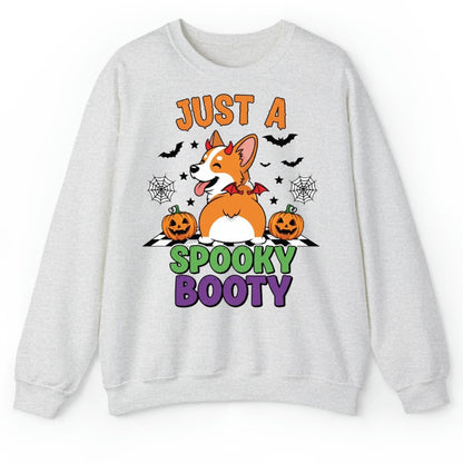 Just a Spooky Booty Corgi Halloween T-Shirt – Funny Dog Lover Tee