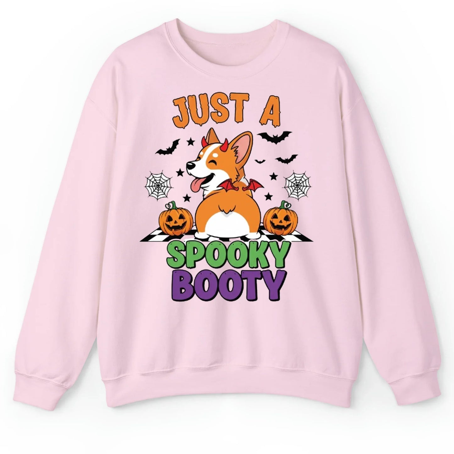Just a Spooky Booty Corgi Halloween T-Shirt – Funny Dog Lover Tee