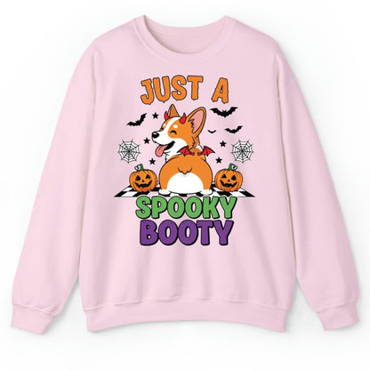 Just a Spooky Booty Corgi Halloween T-Shirt – Funny Dog Lover Tee