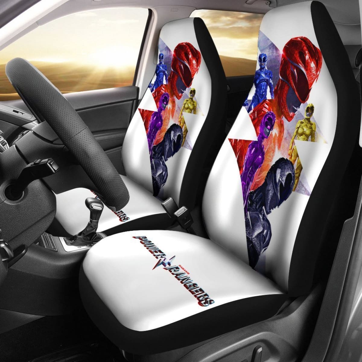 Saban'S Power Rangers Car Seat Covers Mn04 Universal Fit 225721