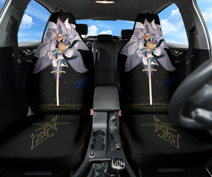 Saber Fate Stay Night Car Seat Covers Car Accessories Ci220429-10