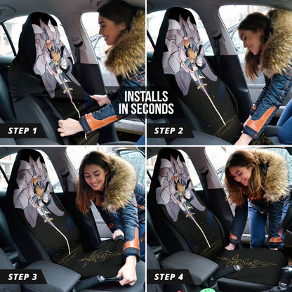 Saber Fate Stay Night Car Seat Covers Car Accessories Ci220429-10