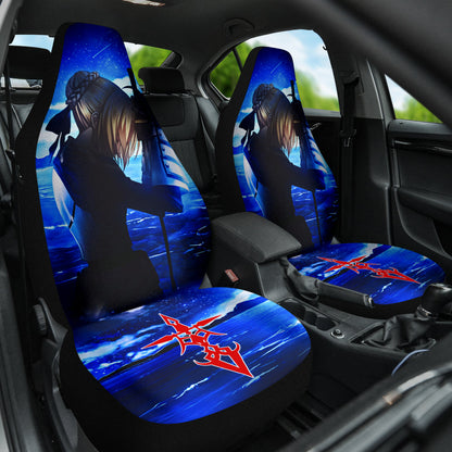 Saber Fate Stay Night Car Seat Covers Car Accessories Ci220429-08