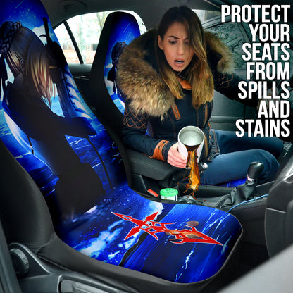 Saber Fate Stay Night Car Seat Covers Car Accessories Ci220429-08