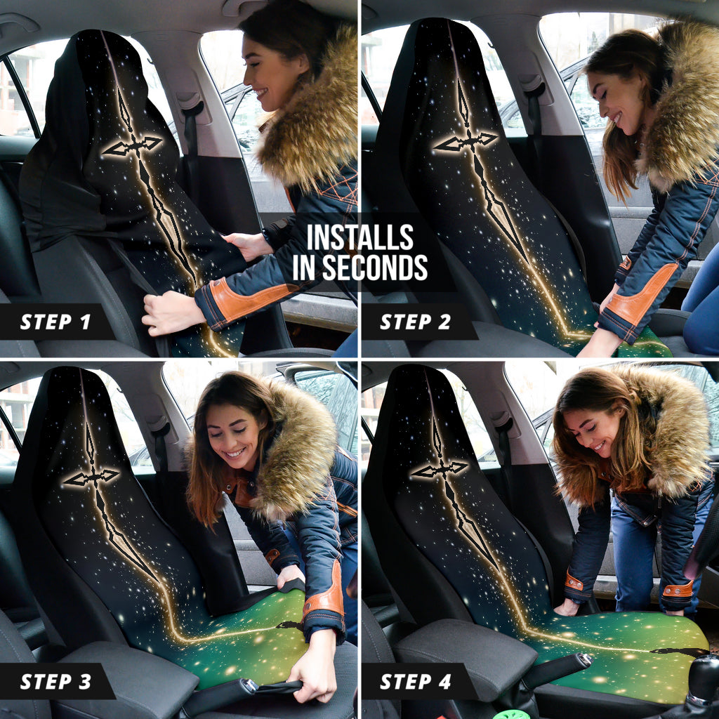 Saber Fate Stay Night Car Seat Covers Car Accessories Ci220429-02