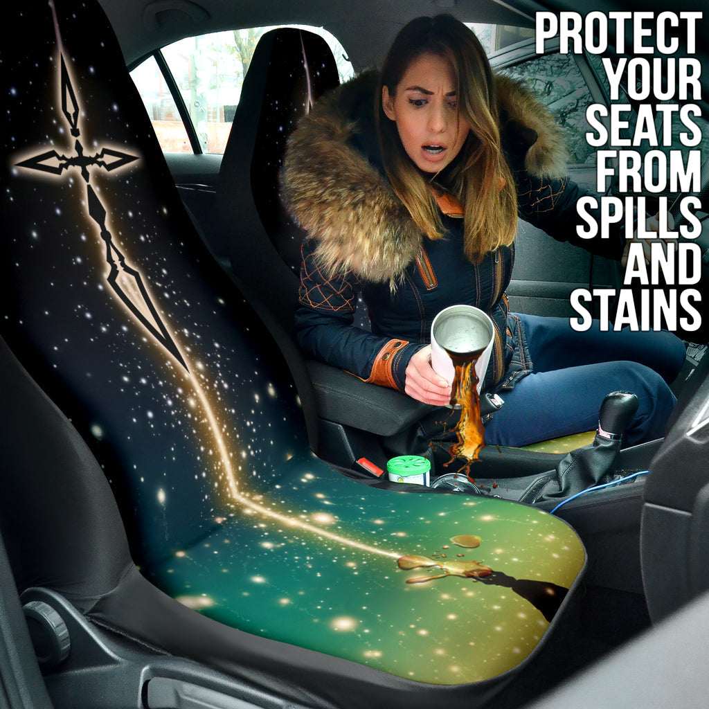 Saber Fate Stay Night Car Seat Covers Car Accessories Ci220429-02