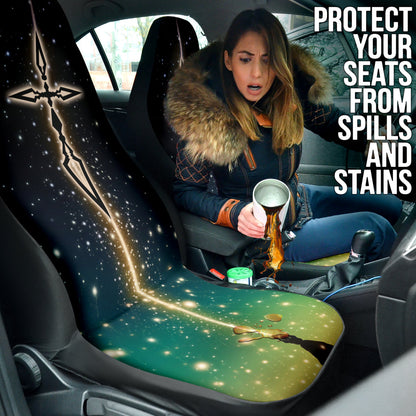 Saber Fate Stay Night Car Seat Covers Car Accessories Ci220429-02