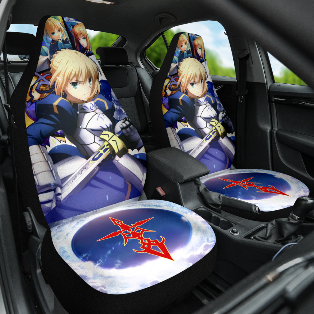 Saber Fate Stay Night Car Seat Covers Car Accessories Ci220429-01