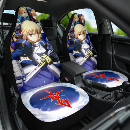 Saber Fate Stay Night Car Seat Covers Car Accessories Ci220429-01