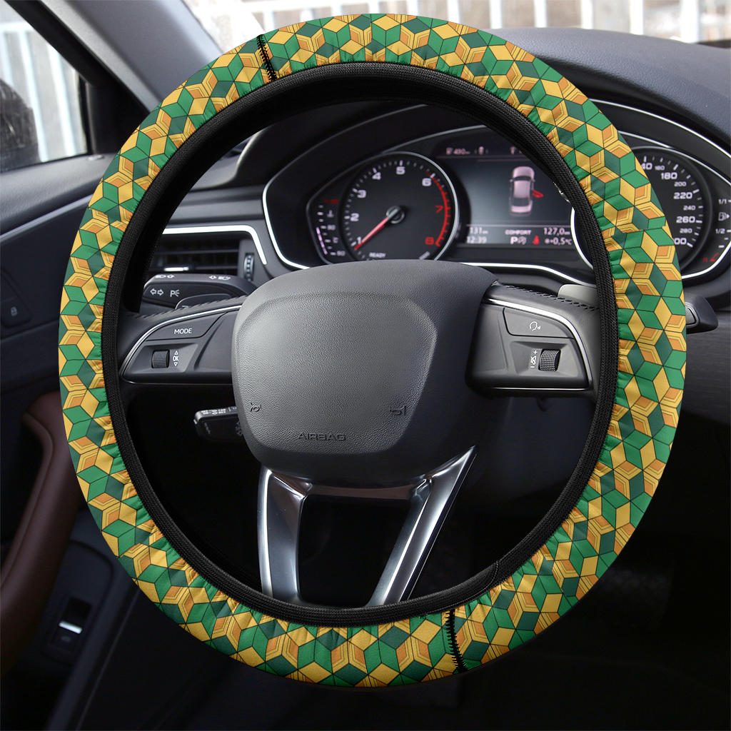 Sabito's Haori Kimetsu no Yaiba Premium Car Steering Wheel Cover