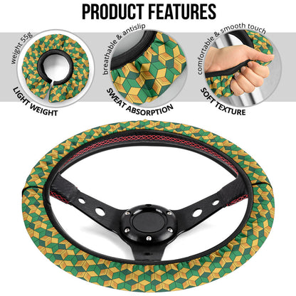 Sabito's Haori Kimetsu no Yaiba Premium Car Steering Wheel Cover
