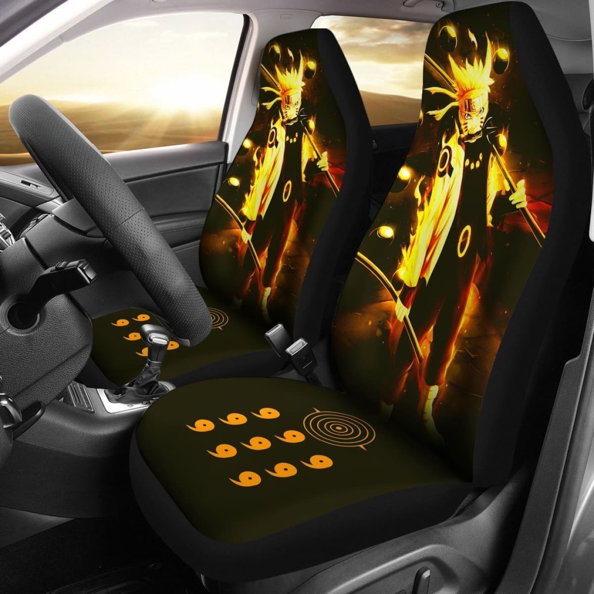 Sage Mode Naruto Anime Car Seat Covers Lt03 Universal Fit 225721