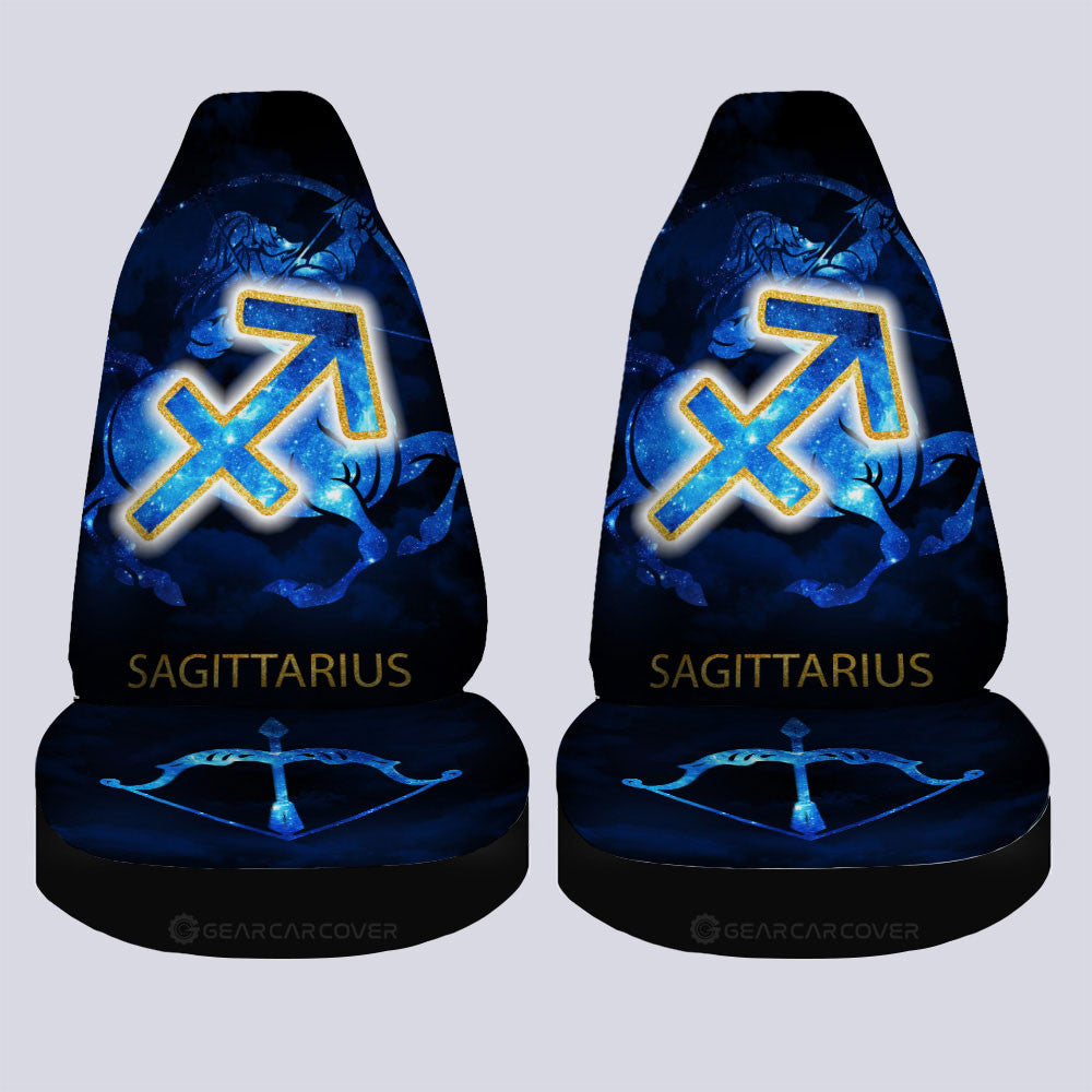 Sagittarius Car Seat Covers Custom Zodiac Car Accessories