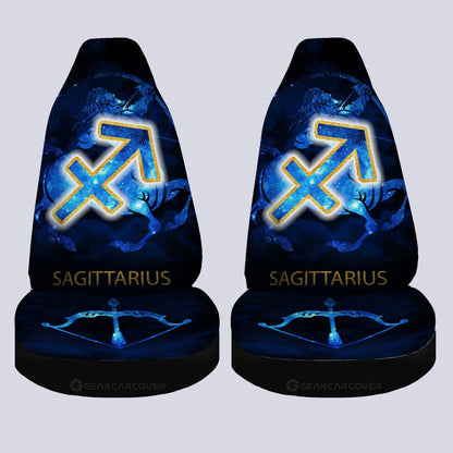 Sagittarius Car Seat Covers Custom Zodiac Car Accessories