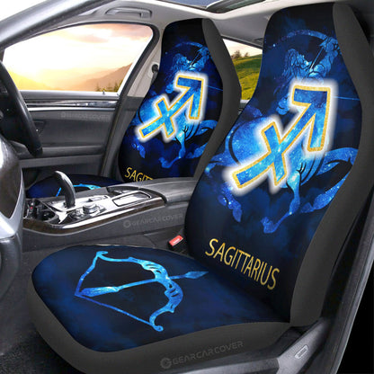 Sagittarius Car Seat Covers Custom Zodiac Car Accessories