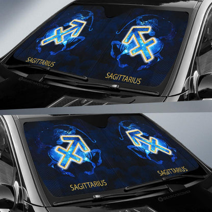Sagittarius Car Sunshade Custom Zodiac Car Interior Accessories