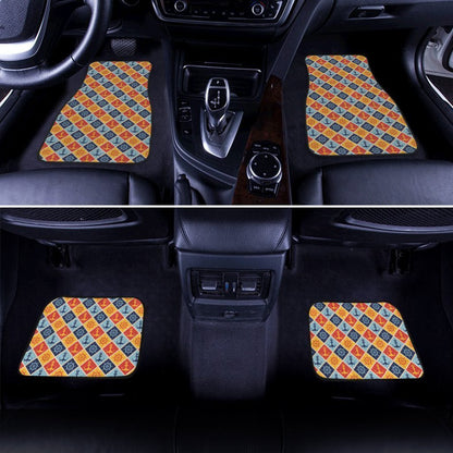 Sailor Anchor Car Floor Mats Custom Pattern Car Accessories