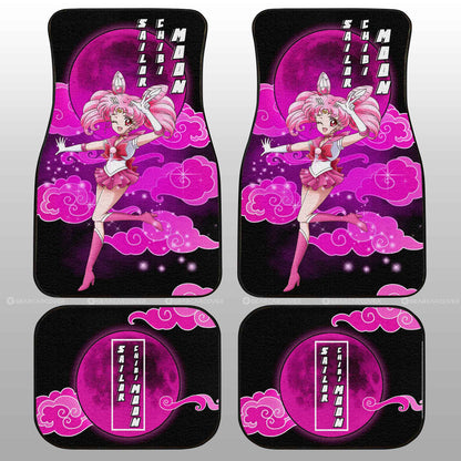 Sailor Chibi Moon Car Floor Mats Custom Sailor Moon Anime Car Interior Accessories