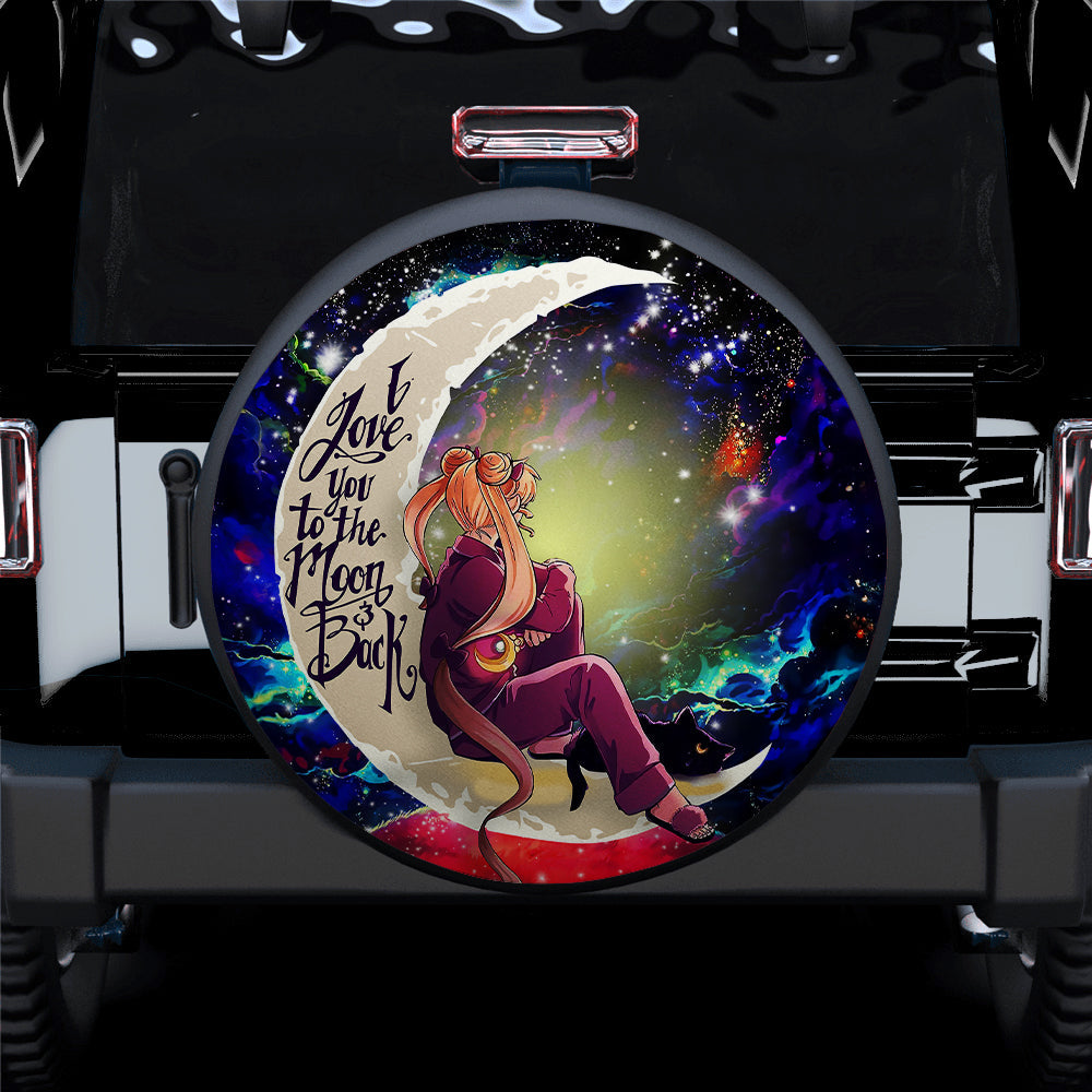 Sailor Moon 1 Love You To The Moon Galaxy Car Spare Tire Cover