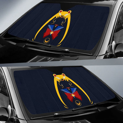 Sailor Moon Art Car Sun Shades Manga Fan Gift H033120 Universal Fit 225311
