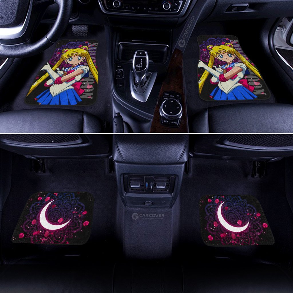 Sailor Moon Car Floor Mats Custom Anime Car Interior Accessories