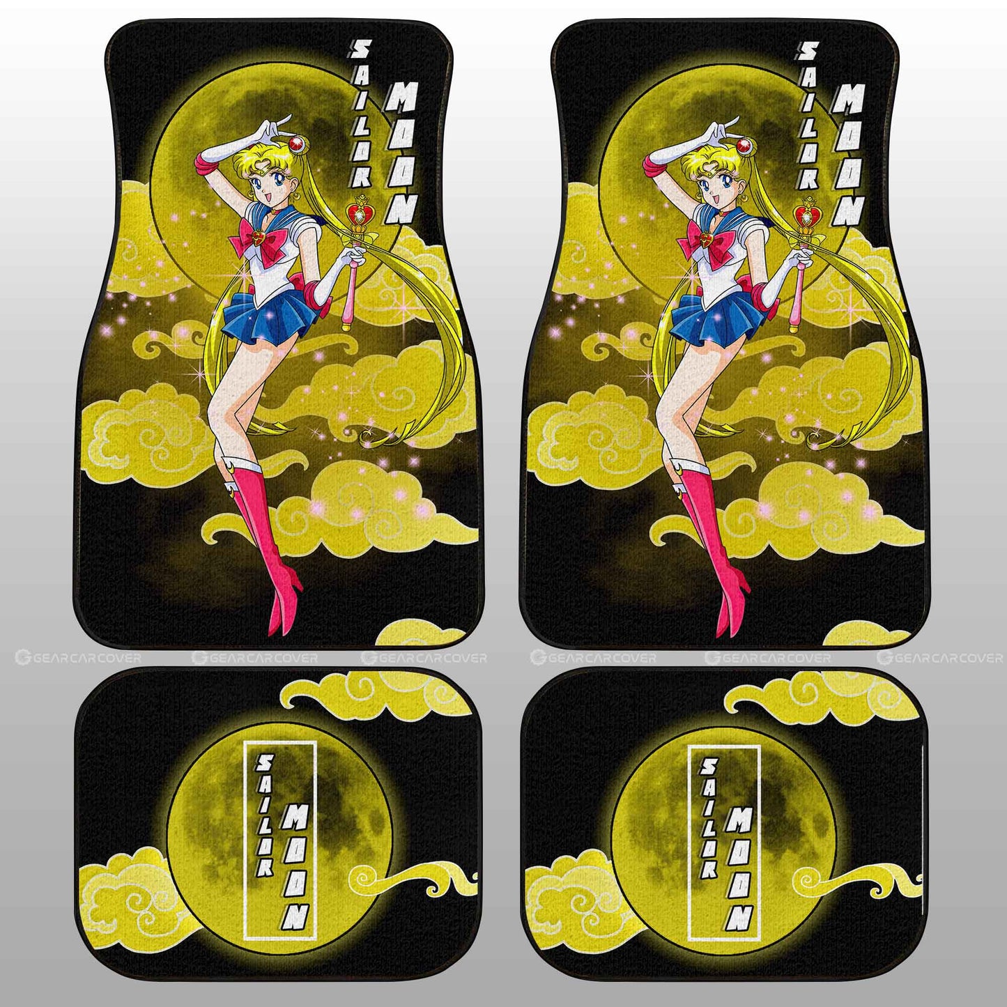 Sailor Moon Car Floor Mats Custom Sailor Moon Anime Car Accessories
