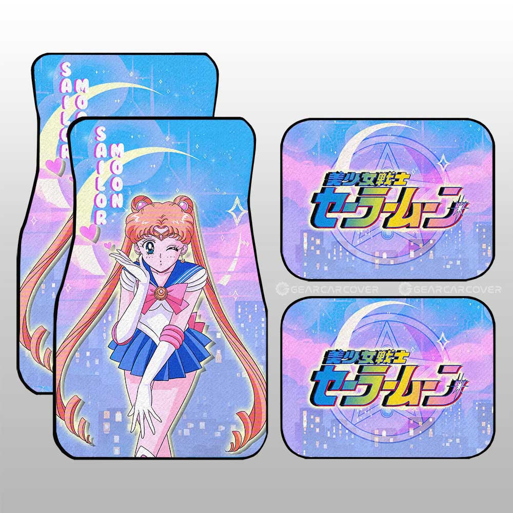 Sailor Moon Car Floor Mats Custom Sailor Moon Anime For Car Decoration