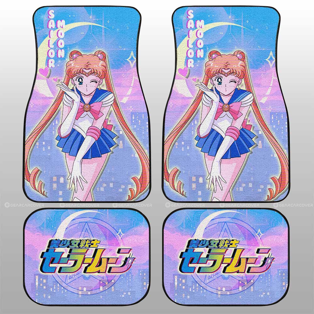 Sailor Moon Car Floor Mats Custom Sailor Moon Anime For Car Decoration