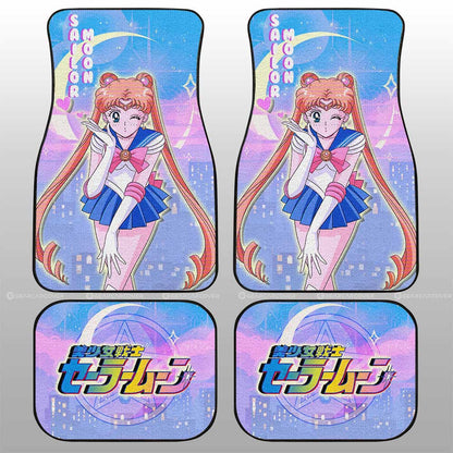 Sailor Moon Car Floor Mats Custom Sailor Moon Anime For Car Decoration