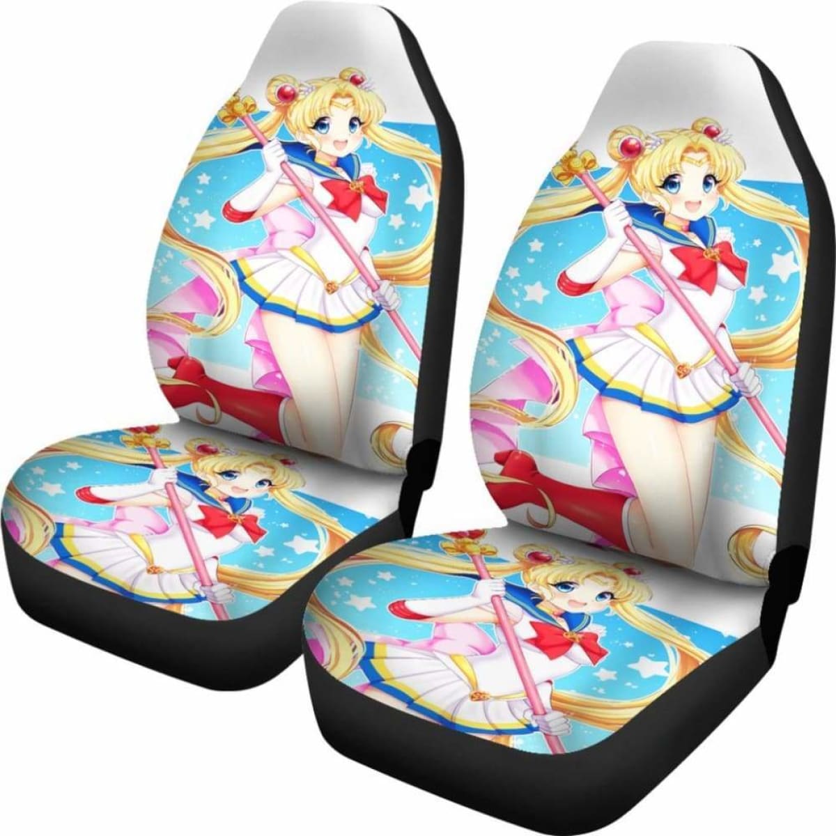 Sailor Moon Car Seat Covers 4 Universal Fit 051012