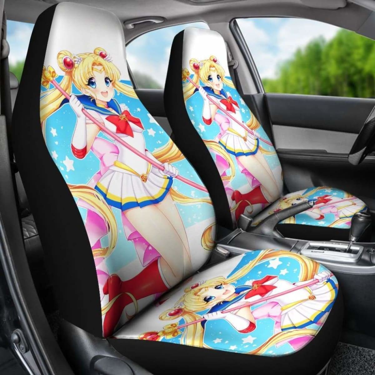 Sailor Moon Car Seat Covers 4 Universal Fit 051012