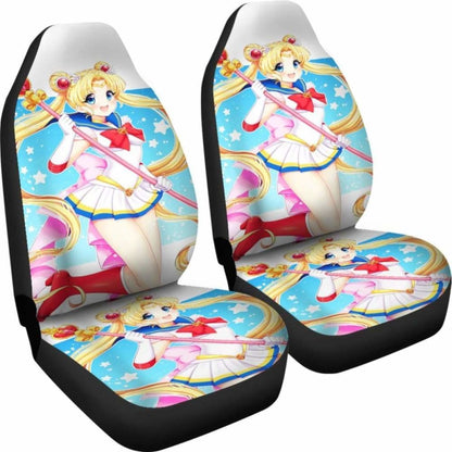 Sailor Moon Car Seat Covers 4 Universal Fit 051012
