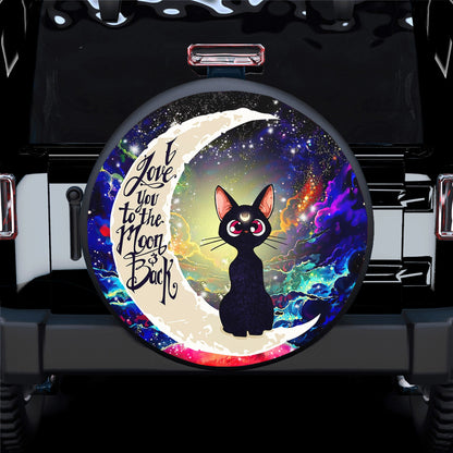 Sailor Moon Cat Love You To The Moon Galaxy Spare Tire Cover
