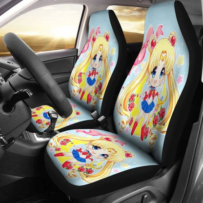 Sailor Moon Chibi Car Seat Covers Universal Fit 051012