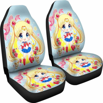 Sailor Moon Chibi Car Seat Covers Universal Fit 051012