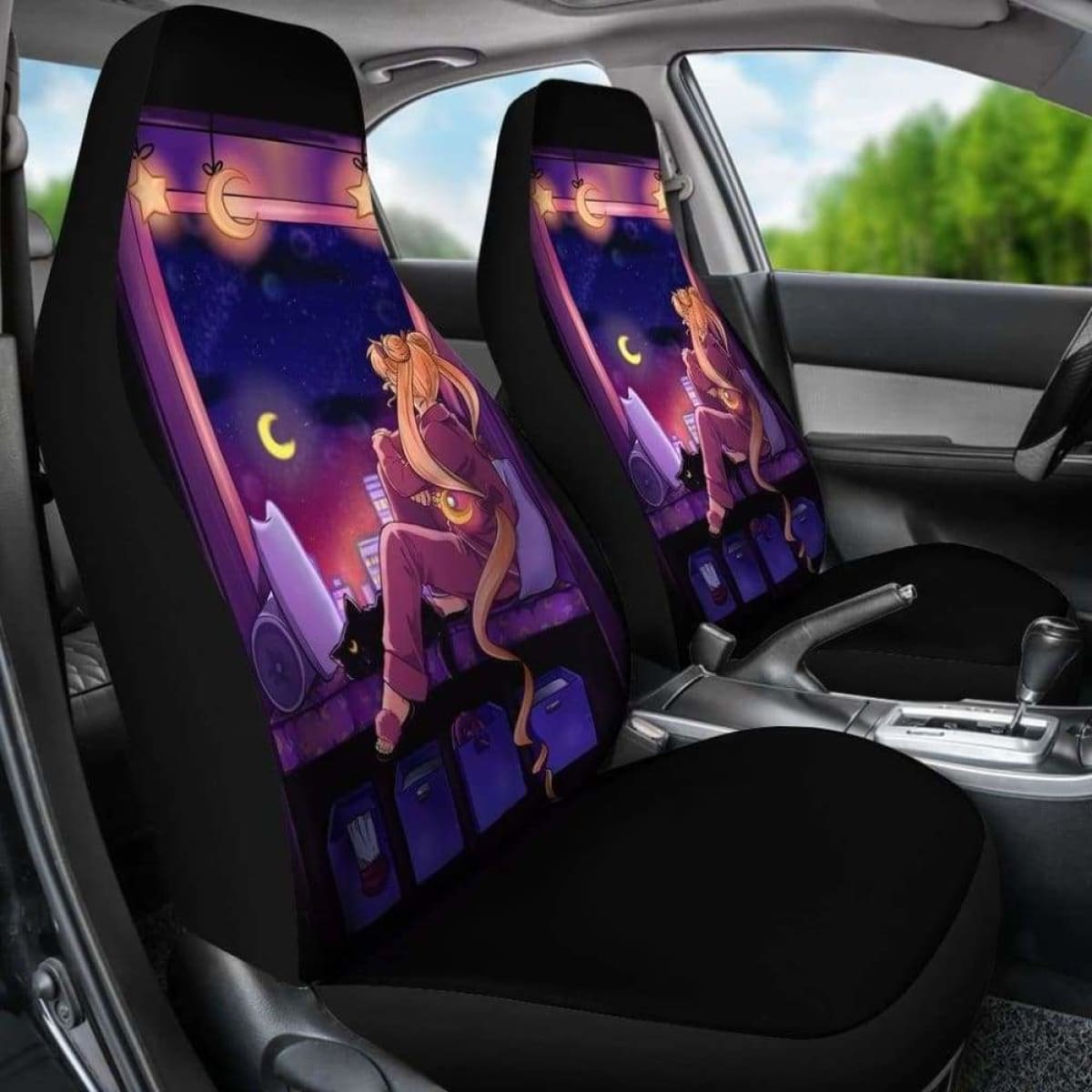 Sailor Moon Crystal Car Seat Covers Universal Fit 051012