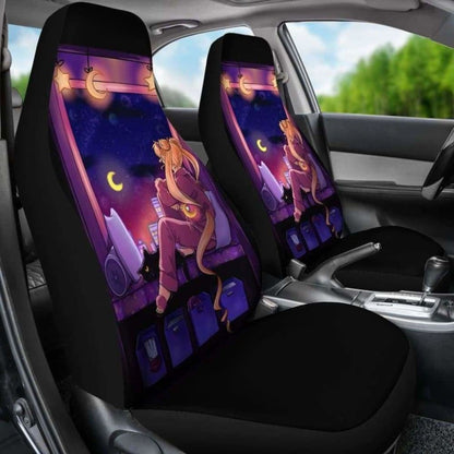 Sailor Moon Crystal Car Seat Covers Universal Fit 051012
