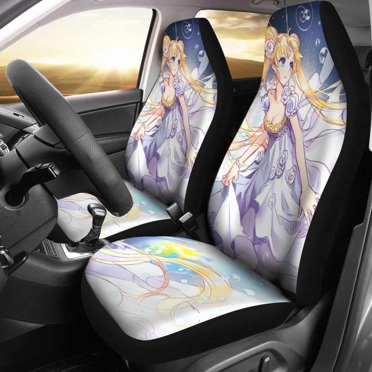 Sailor Moon Princess Seat Covers Amazing Best Gift Ideas 2020 Universal Fit 090505