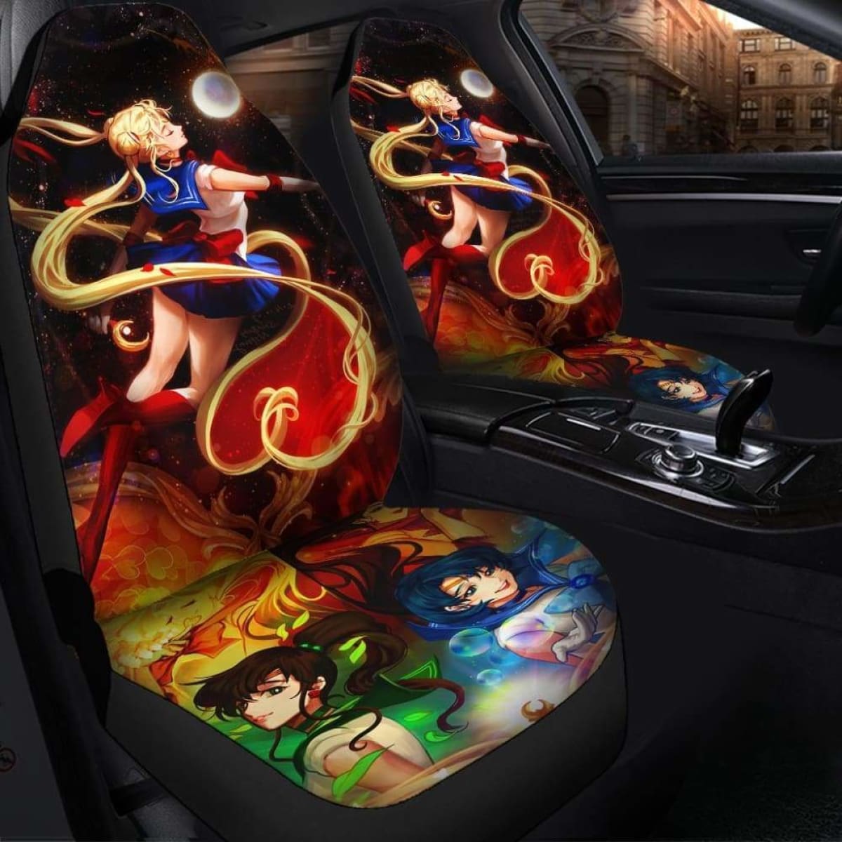 Sailor Moon Seat Covers 101719 Universal Fit