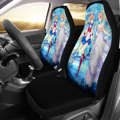 Sailor Moon Two Seat Covers Amazing Best Gift Ideas 2020 Universal Fit 090505