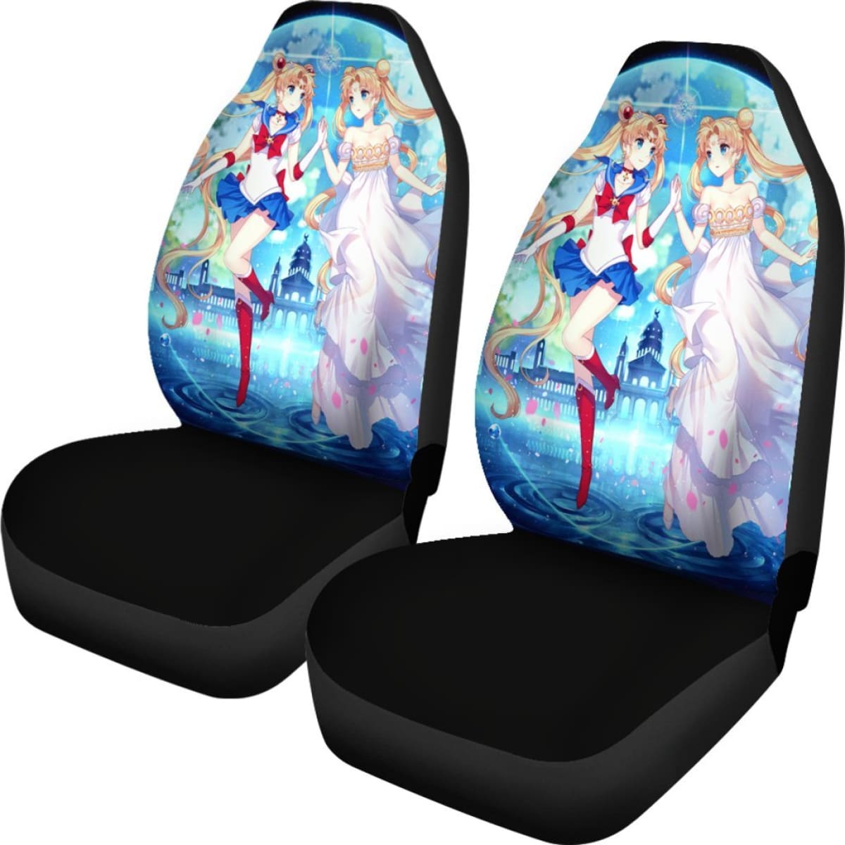 Sailor Moon Two Seat Covers Amazing Best Gift Ideas 2020 Universal Fit 090505