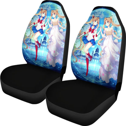 Sailor Moon Two Seat Covers Amazing Best Gift Ideas 2020 Universal Fit 090505