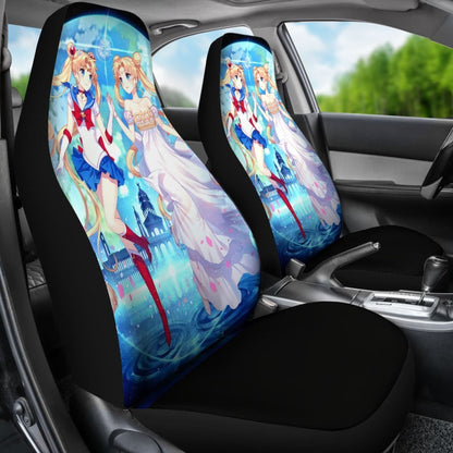 Sailor Moon Two Seat Covers Amazing Best Gift Ideas 2020 Universal Fit 090505