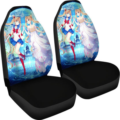 Sailor Moon Two Seat Covers Amazing Best Gift Ideas 2020 Universal Fit 090505