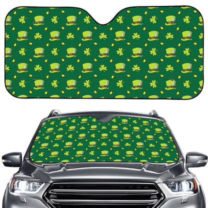 Saint Patrick's Day Celebration Print Car Windshield Sun Shade