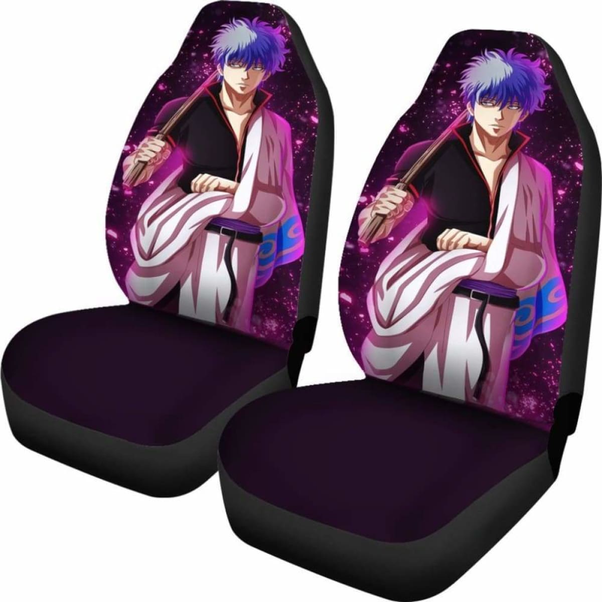 Sakata Gintoki Gintama Seat Covers 101719 Universal Fit